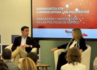 Mikel Torresek “lankidetzaren” eta “berrikuntzaren” aldeko apustua egin du Euskadiko enpleguaren etorkizunari aurre egiteko