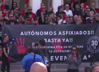 Miles de autónomos toman las calles para exigir mejores condiciones y un sistema más justo
