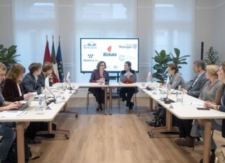 La experiencia de Bizkaia en la gestión de los fondos de la UE recibe el respaldo de cuatro regiones europeas