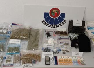 Pasaian atxilotu dute droga-trafikoagatik