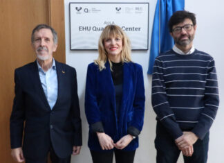 EHU Quantum Gela inauguratu dute Bizkaiko Campuseko Zientzia eta Teknologia Fakultatean
