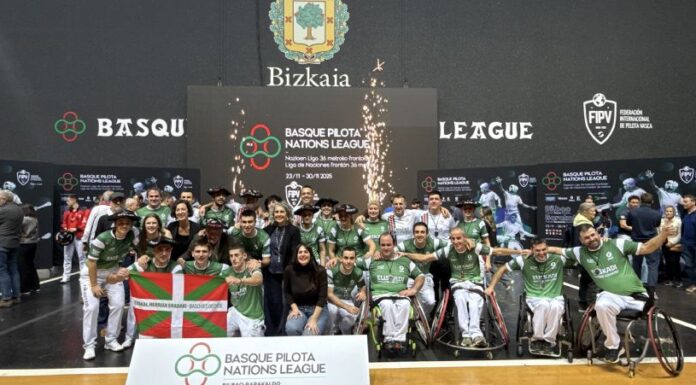 El Tribunal de Arbitraje Deportivo respalda la oficialidad de la Euskal Pilota Selekzioa