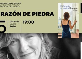Karmele Jaio, Víctor del Árbol eta Juan Manuel Gilen liburuen aurkezpena Bidebarrieta Kulturgunean