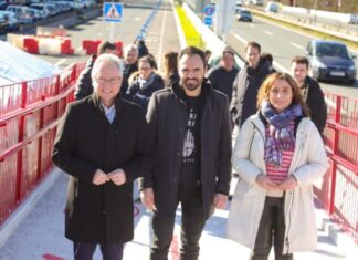 Inaugurado el nuevo bidegorri que conecta Amasa-Villabona e Irura