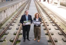 Ayuntamiento de Bilbao y Gobierno Vasco firman el convenio de financiación para la construcción de la parada de Los Caños del tranvía