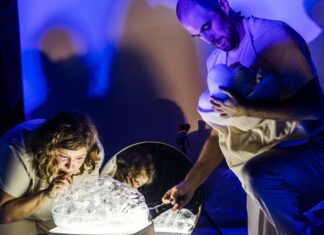 El espectáculo sensorial para bebés URARGI llega al Txakolin Museoa dentro del festival MusEkintza