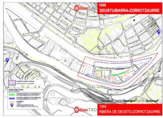La OTA se extiende a la zona sur de la isla de Zorrotzaurre