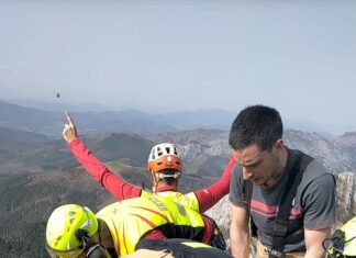 Fallece un montañero de 61 años tras sufrir una indisposición en el Anboto