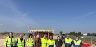 Lurralde Kohesioak apirilean amaituko ditu Caparrosoko El Saso poligonoa eta Arga Beheko araztegia lotzeko lanak