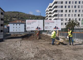 Comienza la construcción de 66 de las 1.082 viviendas protegidas de alquiler programadas en Zorrotzaurre