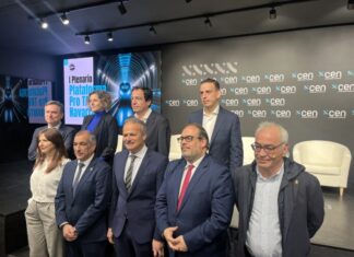 Chivite kontseilariak Nafarroako AHTren Aldeko Plataformarekin erakundeen arteko lankidetza baloratu du, eta «AHTren obrek inoiz aurretik ez dute erritmo horretan aurrera egin Foru Komunitatean», defendatu du