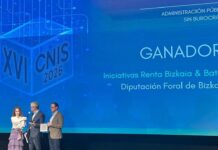 La Diputación Foral de Bizkaia, galardonada en los XVI Premios CNIS por sus iniciativas Batuz y Renta Bizkaia