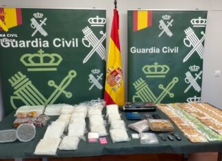 Desarticulada una ruta de narcotráfico entre Bizkaia y Navarra cuyo transportista era un veterano delincuente de 76 años