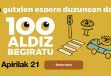 Adinekoen bide-ezbeharrak prebenitzeko “100 aldiz begiratu” ekimena izango da Hondarribian, apirilaren 21ean