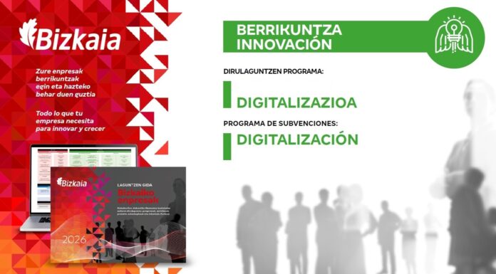 Las pymes de Bizkaia contarán con 4,2 millones de euros para impulsar su transición digital