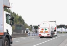 Erabileragatiko ordainketa sistemak garraio astunaren trafikoa birbanatzen du Bizkaian eta % 40 murrizten du Barazarretik igarotzen diren kamioien kopurua