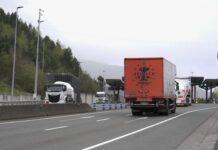 El sistema de pago por uso logra desviar el tráfico pesado en Bizkaia y reduce casi a la mitad los camiones en Barazar