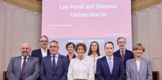 Chivite Lehendakariak Unibertsitate Sistemaren lehen Foru Legearen aurreproiektua aurkeztu du, Nafarroak horrekin “eredu propioa eraikitzen” baitu