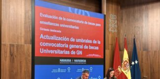 Ikasle gehiagok unibertsitate-bekak lortzeko, atalaseak handituko ditu Nafarroak