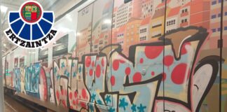 Dos detenidos y tres investigados por causar daños de 21.000 euros en unidades de Metro Bilbao y Euskotren