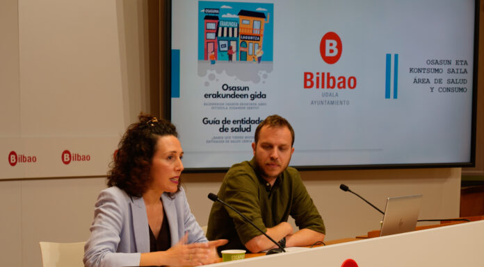 El Ayuntamiento de Bilbao crea una guía para acceder a una amplia red de entidades y servicios relacionados con la salud