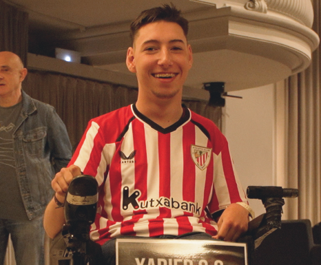 Nace el primer equipo vizcaíno de fútbol adaptado en silla de ruedas eléctrica