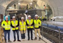 Concluida la obra civil de la estación de La Concha, último hito subterráneo del nuevo Topo