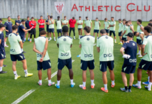 El Athletic Club abre las puertas de Lezama para que la afición presencie un entrenamiento