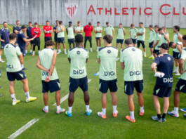 El Athletic Club abre las puertas de Lezama para que la afición presencie un entrenamiento