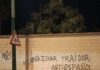 Aparecen pintadas contra el futbolista gasteiztarra Einar Galilea en Málaga por vestir la camiseta de Argentina
