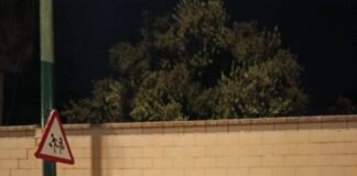 Aparecen pintadas contra el futbolista gasteiztarra Einar Galilea en Málaga por vestir la camiseta de Argentina