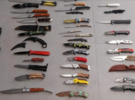 La Ertzaintza incautó casi 2.000 armas blancas en Euskadi en un año marcado por el aumento de delitos con estos objetos