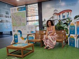El Mercado de la Ribera de Bilbao estrena una zona verde y fresca adaptada como refugio climático