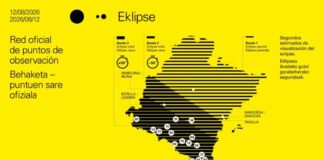 Eklipsearen hogei behaketa-puntuetatik hamaikak sarrerak agortu dituzte, eta sarearen guztizko edukieraren % 8 bete da