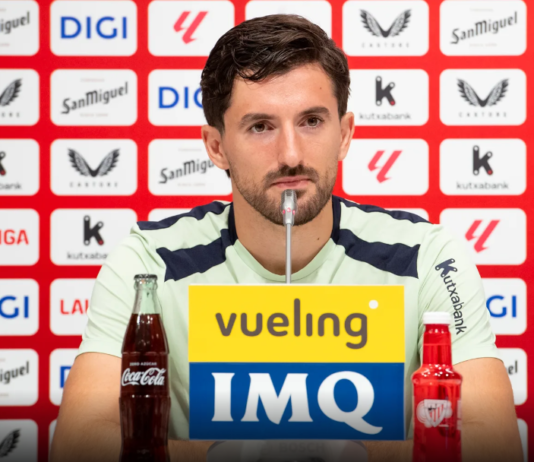 Dani Vivian reaparece tras superar su lesión de aductor y se pone a disposición del Athletic