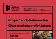 Nafarroako Filmategiak ‘Gizarteratzea proiektatzea’ zikloaren seigarren edizioa hartuko du irailaren 11, 18 eta 25ean