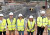 Finalizan las excavaciones de las estaciones de Aperribai y Bengoetxe en las obras de la Línea 5 de Metro Bilbao