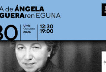 El Ayuntamiento de Bilbao homenajeará este viernes a la escritora Ángela Figuera en Bidebarrieta Kulturgunea