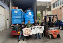El Ayuntamiento de Bilbao renueva su alianza con Zaporeak para apoyar a las personas refugiadas en Lesbos