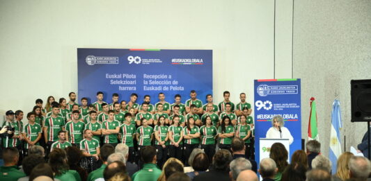 Euskadi celebra un «hito histórico» en Buenos Aires ante su debút oficial en el Mundial de Pelota Vasca